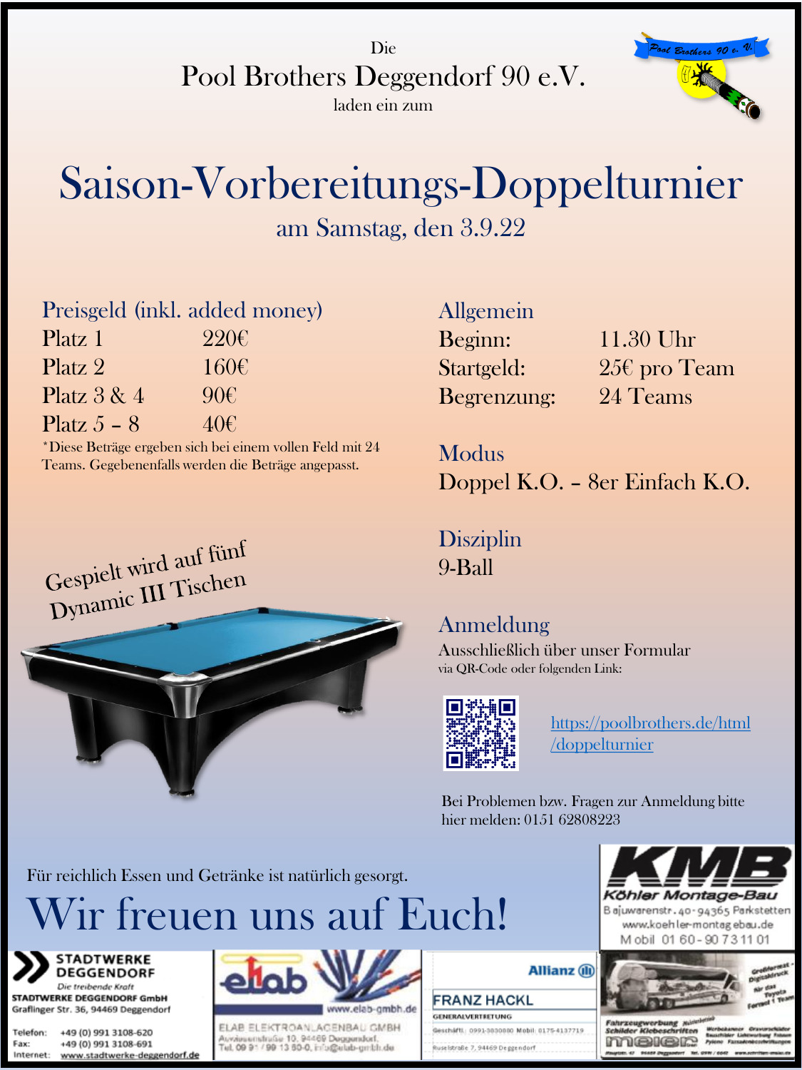 Read more about the article Saison-Vorbereitungs-Doppelturnier