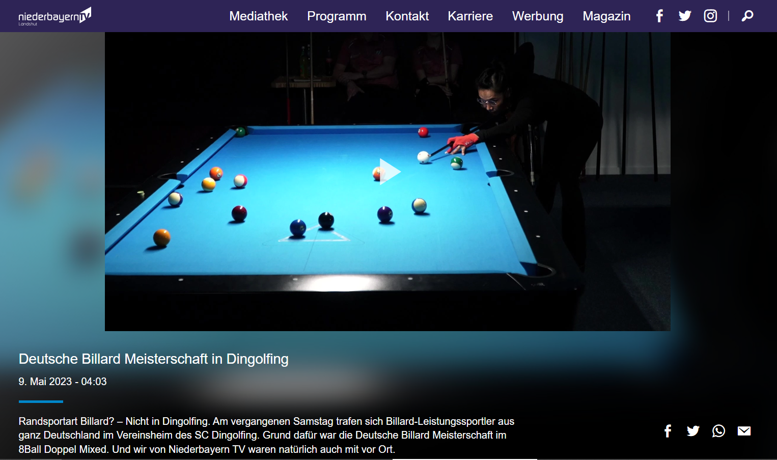 Read more about the article SC Dingolfing Ausrichter der Deutschen Mixed Meisterschaften