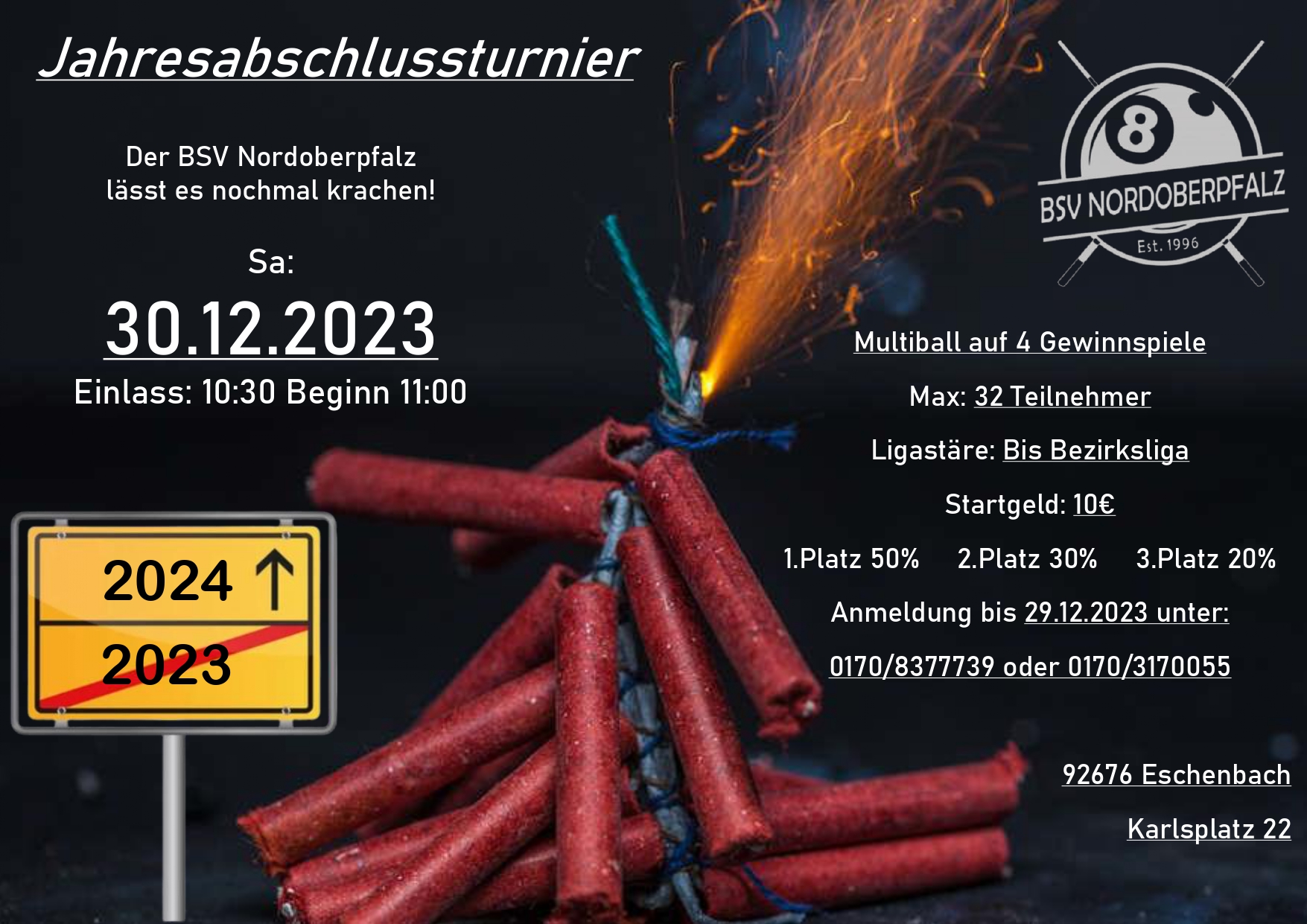 Read more about the article Jahresabschlussturnier – BSV Nordoberpfalz