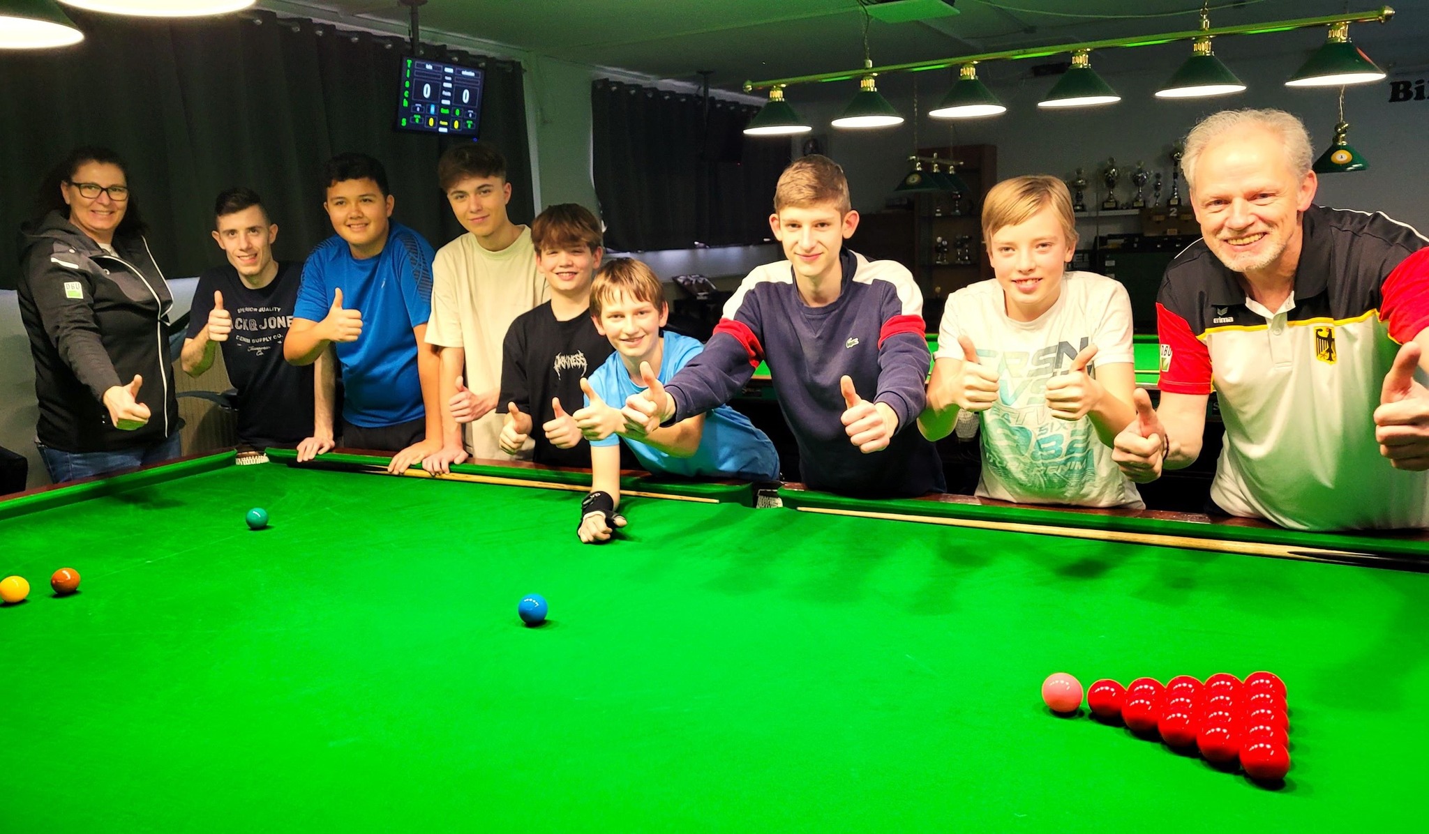 Read more about the article DBU Snooker Jugend zu Lehrgang in Selb